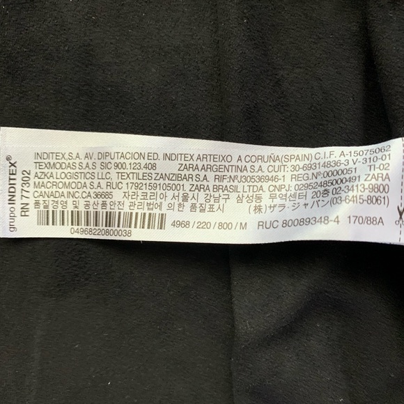 Zara long vest with tie - Picture 4 of 5